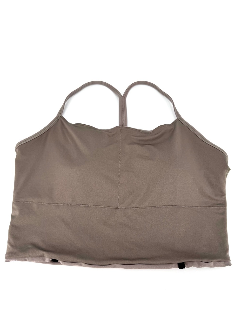 Abercrombie YPB (Tan) SculptLux High Rise 7/8 Legging & Apron Tank Set - Picture 7 of 11